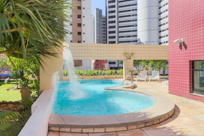 Lindo Flat Proximo A Beira Mar De Meireles Fortaleza Luaran gambar